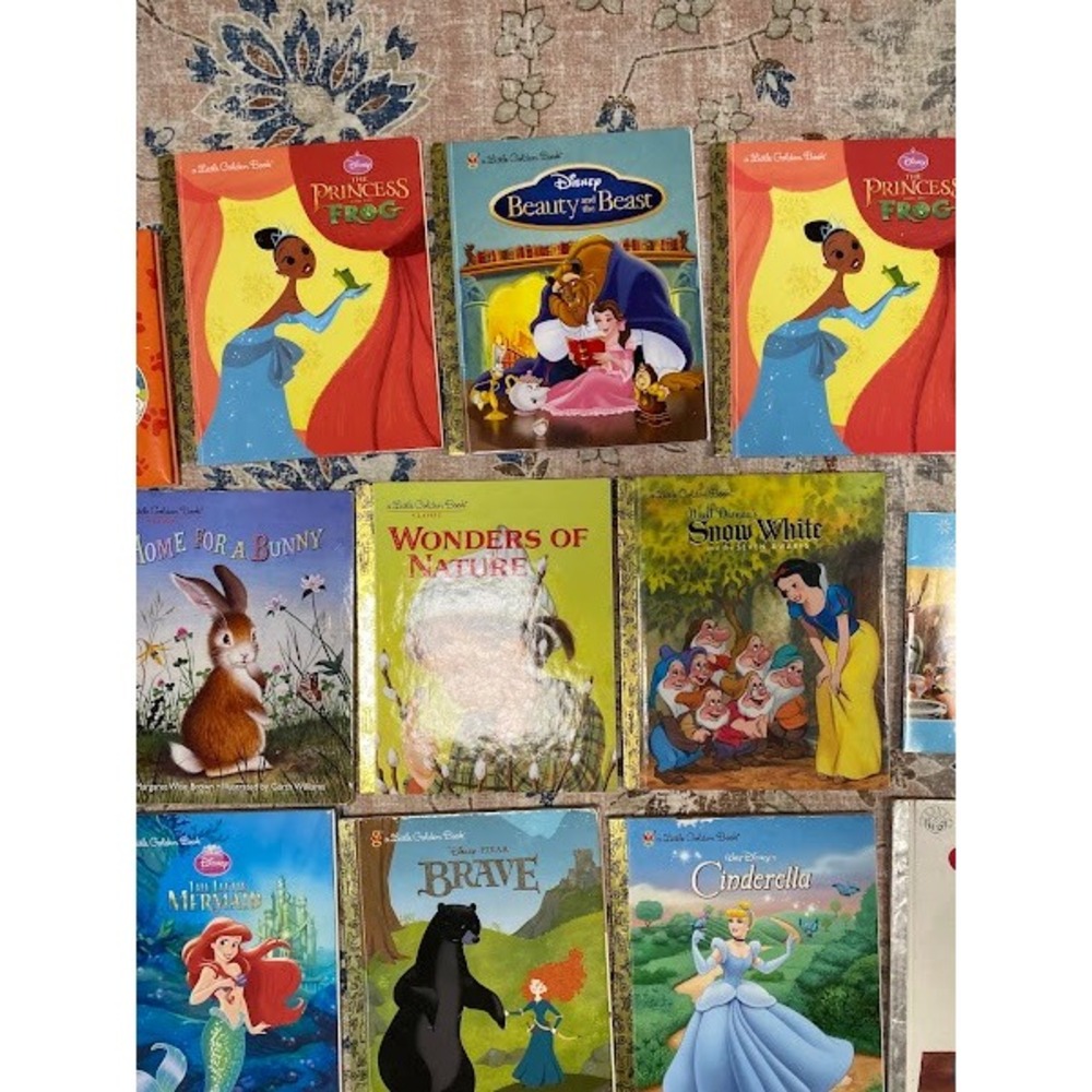Lot of 19 Childrens Books Disney Little Golden Books Tales of Virtue Classics - Picture 6 of 7